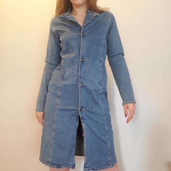 Vintage | Limited Too Denim Jacket Dress XXL - Picture 6 of 13
